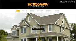 Desktop Screenshot of dcroofinginc.com